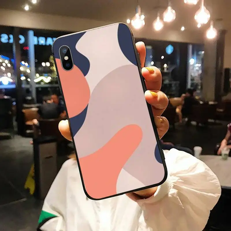 

Art Retro Abstract Geometry Phone Case for iPhone 11 12 pro XS MAX 8 7 6 6S Plus X 5S SE 2020 XR