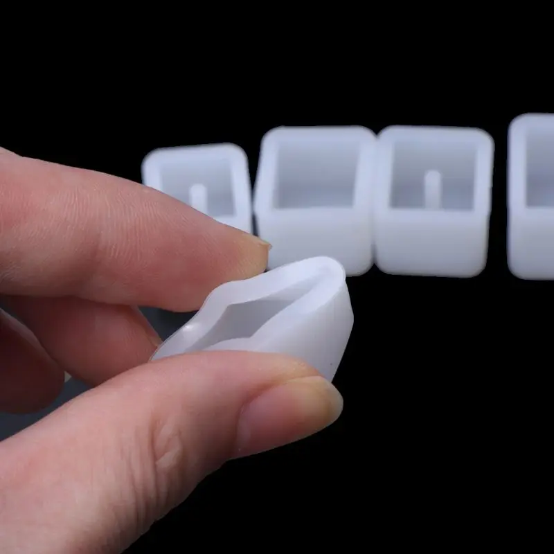 

20Pcs Silicone DIY Round Square Beads DIY Mold Jewelry Making Resin Casting Mold 62KE