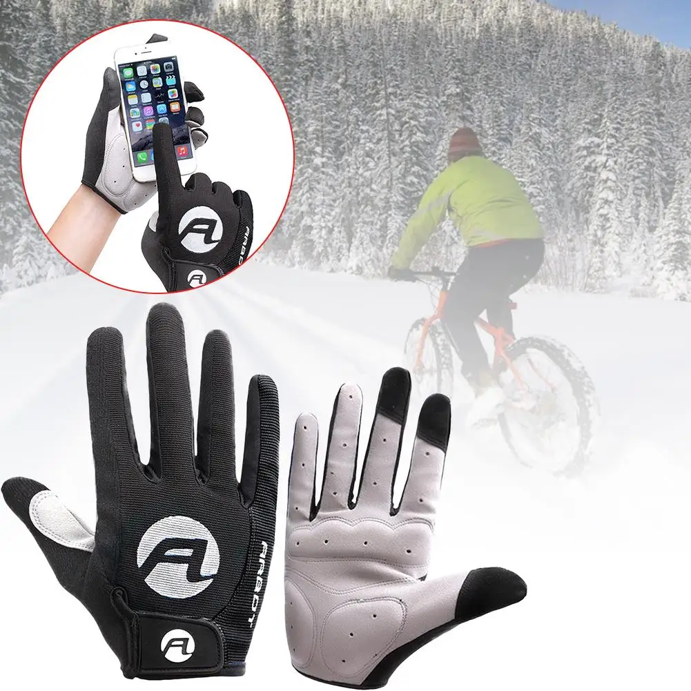 

1 пара Противоскользящих солнцезащитных высокотемпературных стойких перчаток для горного велосипеда, для сохранения тепла, для активного ...