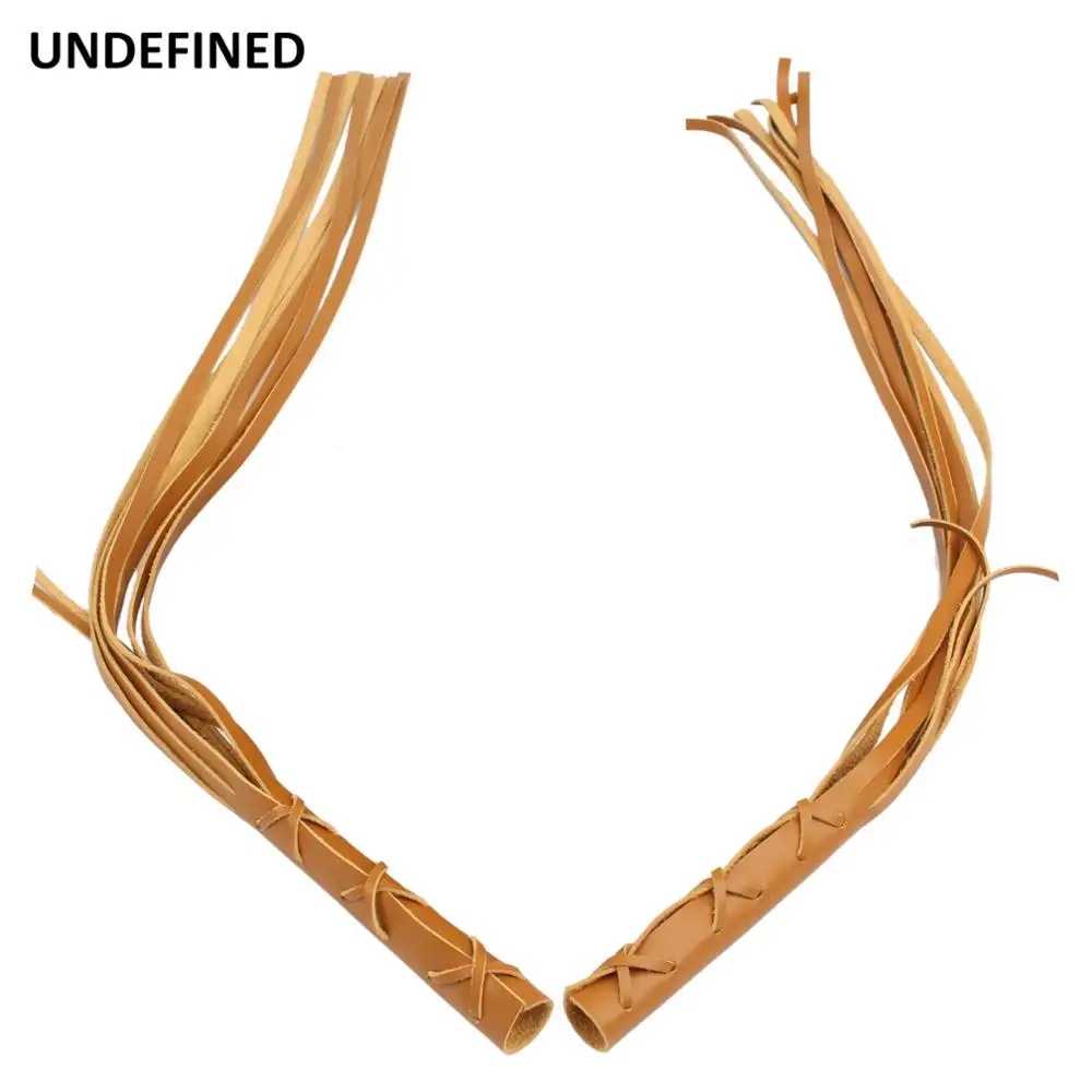 Универсальные кожаные чехлы для рычага тормоза мотоцикла клатч с кисточками