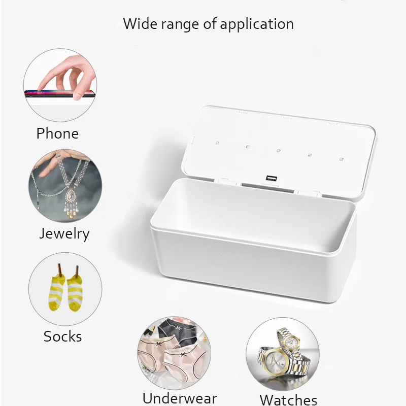 Чехол для телефона UV Sterlizer Box iPhone 11X7 8 XR Xiaomi Redmi Note 9 Samsung Huawei маска UVC лампа