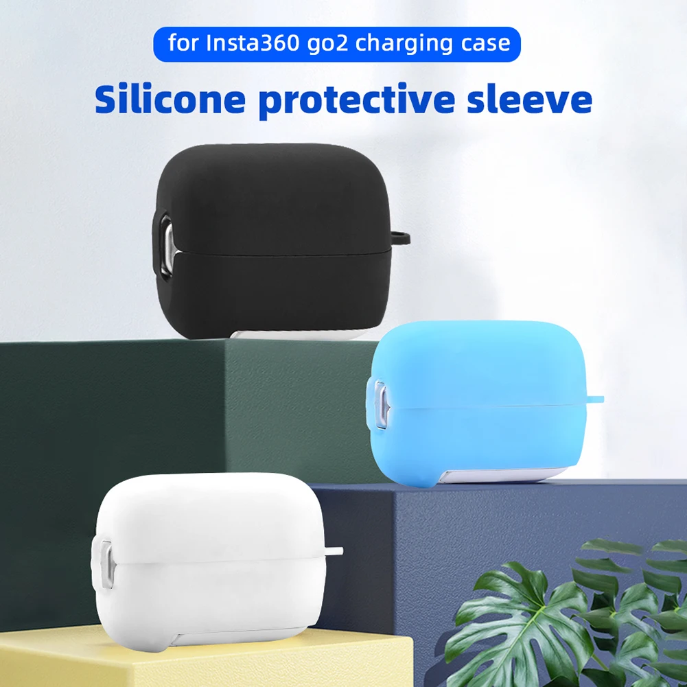 

Силиконовый защитный чехол с защитой от царапин и пыли Чехол для Insta360 Go 2 зарядный чехол Аксессуары для камеры