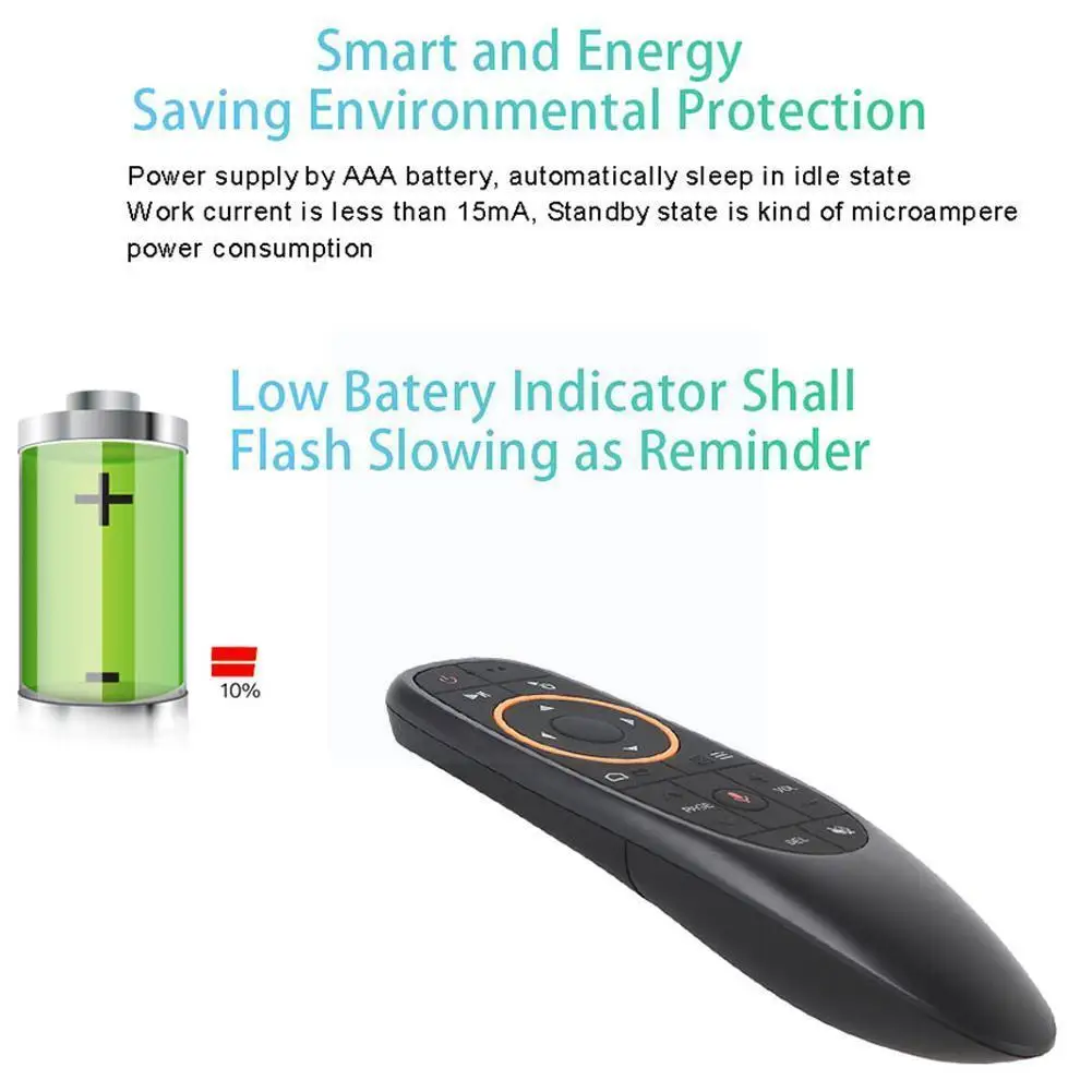 

Cujmh G10 Voice Remote Control 2.4g Rf Wireless Mini Mouse Air Android Max Box For X96 Gyroscope A95x Tv H96 F3 D2c2