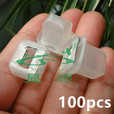 

100x for BMW E38 E39 Door Card Insert Trim Grommet Clips Inlay Wood Strip
