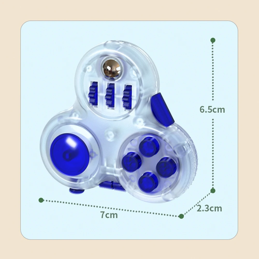 

Fidget Controller Pad Cube Premium Quality Fidget Sensory Toy Used To Relieve Stress Anti-Anxiety Hand Toy