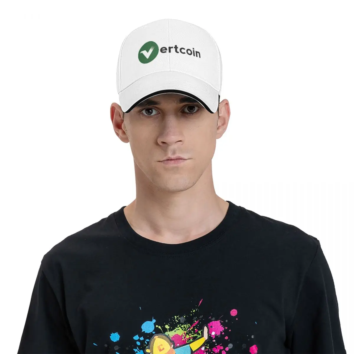 

Vertcoin Pullover Sweatshirt Cryptocurrency Golf hats summer Funny Men's Women's hat