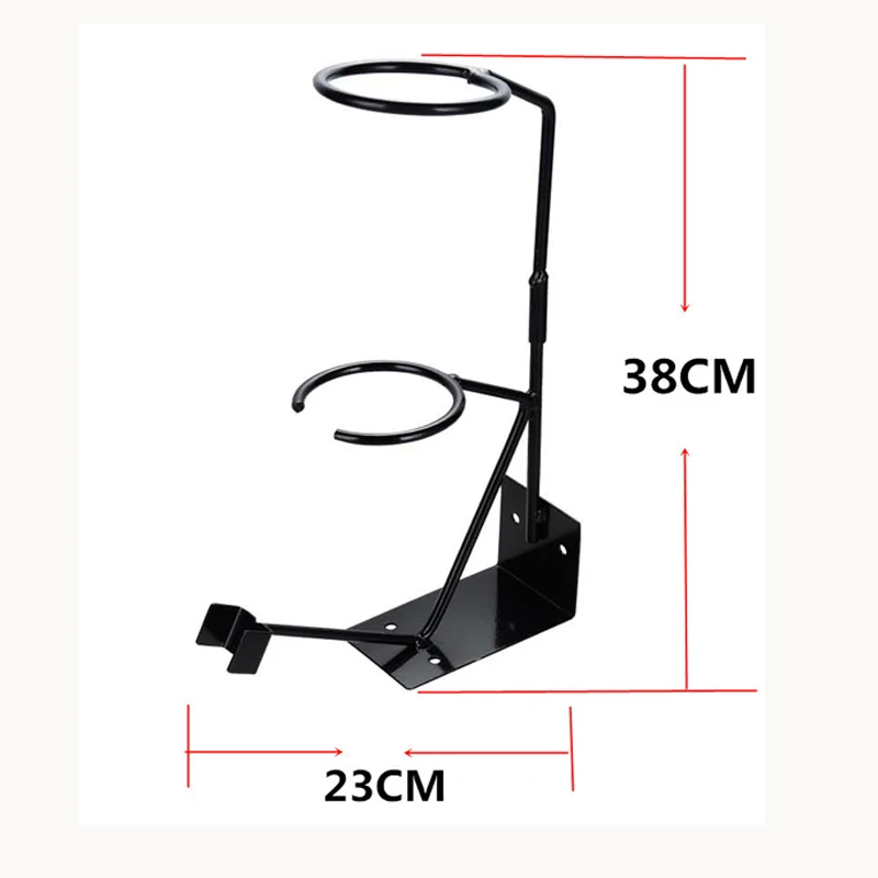 

Gravity Feed Paint Spray Gun Holder Stand with Strainer Holder Wall or Bench Mount HVLP