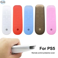 yuxi for playstation 5 game console remote control protective cover skin for ps5 silicone case protection shell