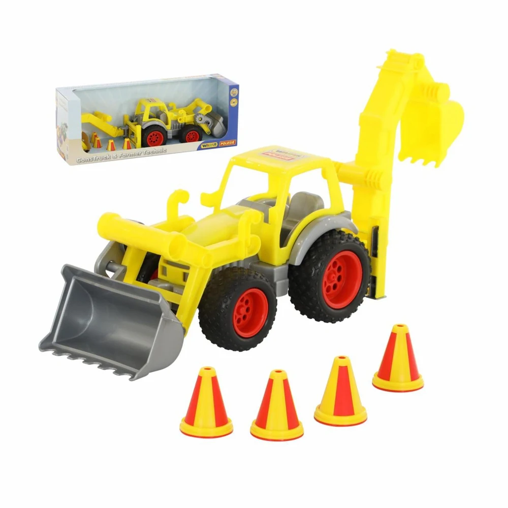 Трактор погрузчик с ковшом &quotКонсТрак&quot| |