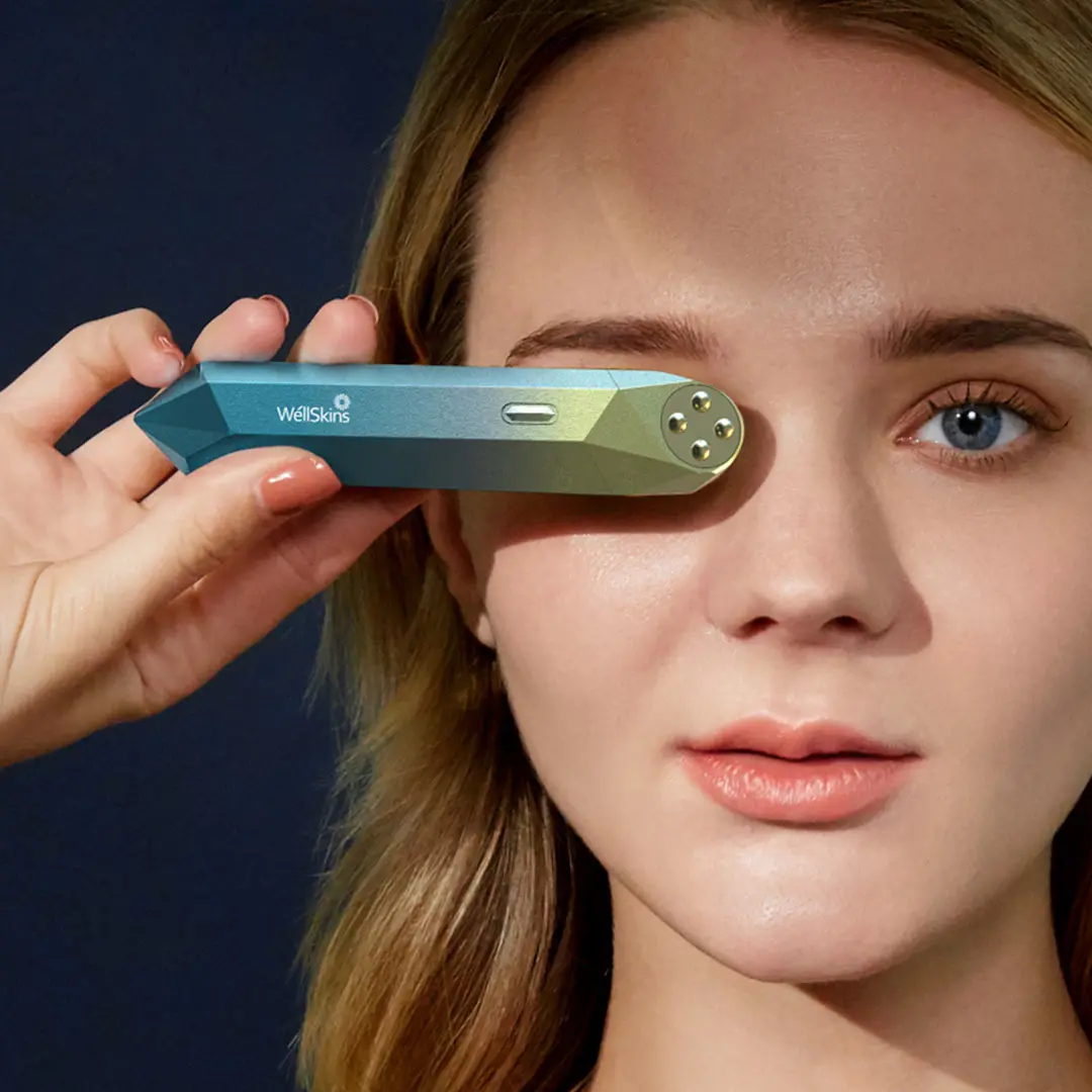 

Аппарат Xiaomi Wellskins для ухода за кожей вокруг глаз, на WX-SP500 уменьшает морщины, осветляет тон кожи, удаляет пятна/следы от прыщей от Xiaomi YouPin