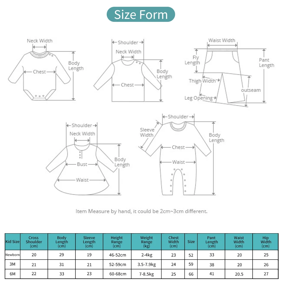 2 Set Newborn Baby Kids Sleepwear Pajamas Unisex Sleep Apricot Cartoon Bear Soft Cotton Long Sleeve Top Pants