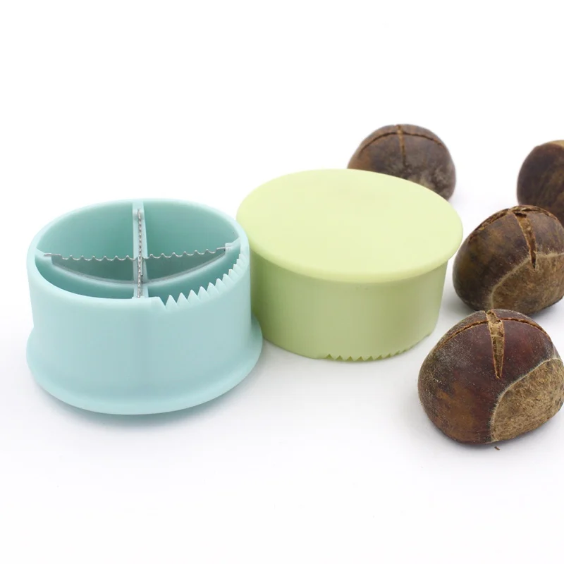 Ручной перекрестный Открытый нож домашний щипцы Пластиковый для орехов