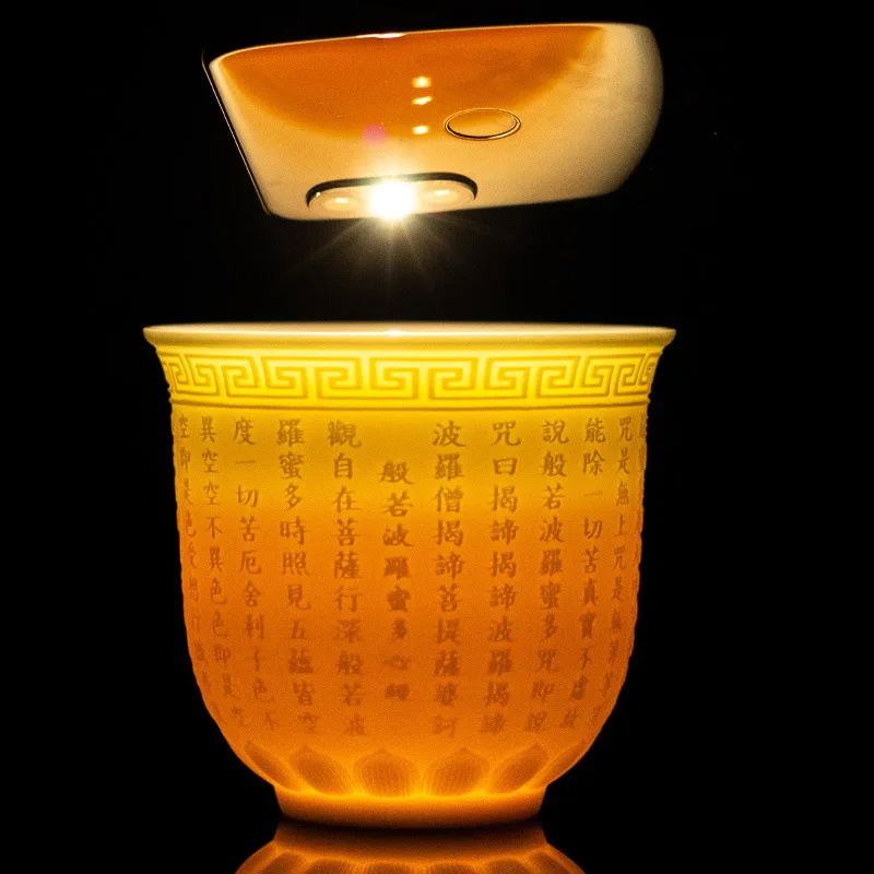 

Чайные сервизы Longfeng Baifu, подарочные наборы для офиса с одной чашкой для чая, керамики и чая, изготовленные из хлопка, жира и нефрита