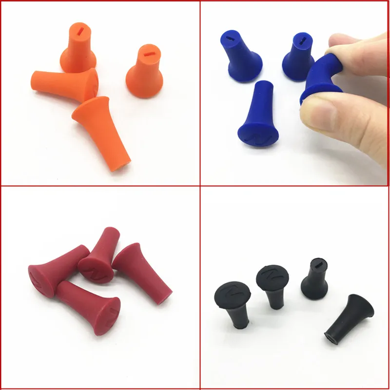 4 шт./лот универсальные аксессуары защитная резиновая силиконовая крышка для