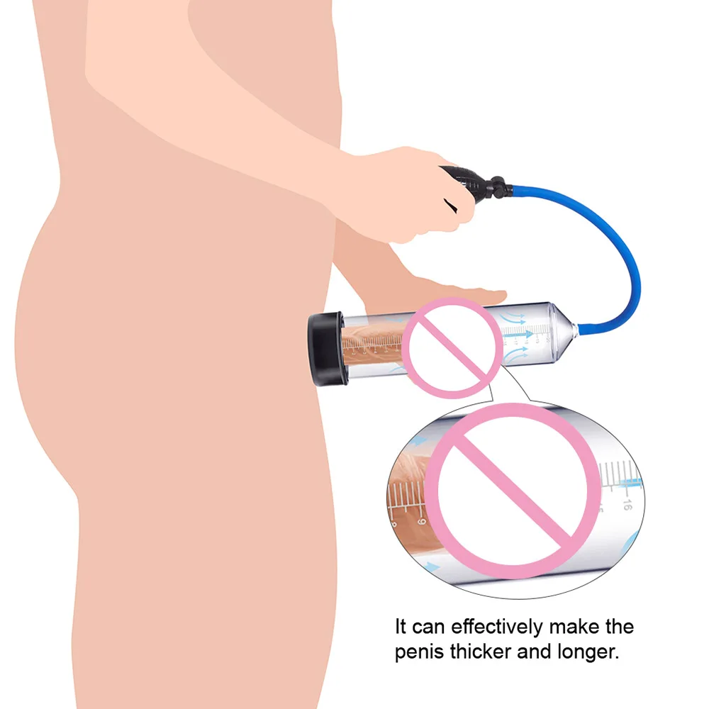 Увеличивающий насос для пениса устройство увеличения удлинитель вакуумный