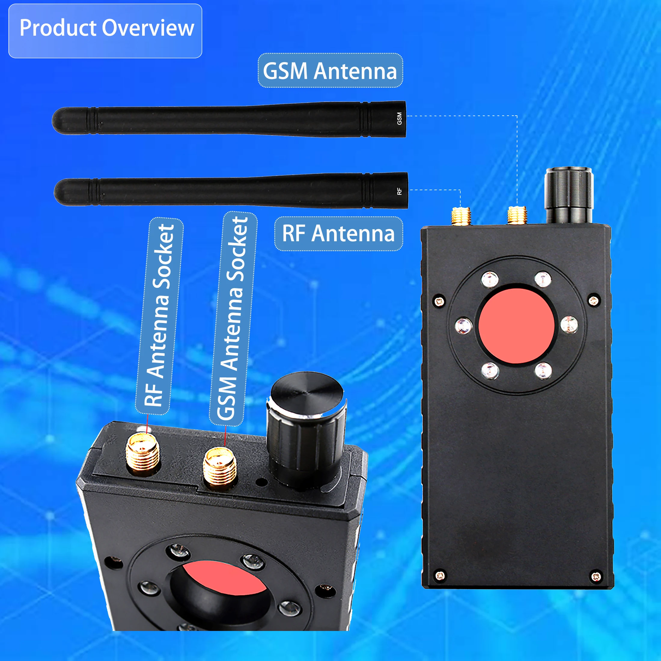 dual antenna anti candid hidden camera detector rf signal secret gps audio gsm mobile phone wifi pinhole cam spy bug finder g528 free global shipping