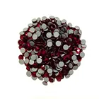 AAAA + качество темные сиамские стразы горячей фиксации ss6 ss10 ss16 ss20 ss30 с плоской задней поверхностью Стразы для роскошного платья