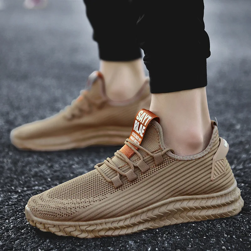 

Sport Running Men Shoes Air Mesh Breathable Men Sneakers New Cushioning Casual Balck Shoes Lightweight Zapatillas De Deporte