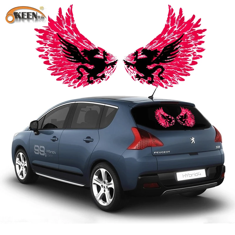 Летающий дракон АВТО музыкальный ритм стикер светодиодный светильник вспышка