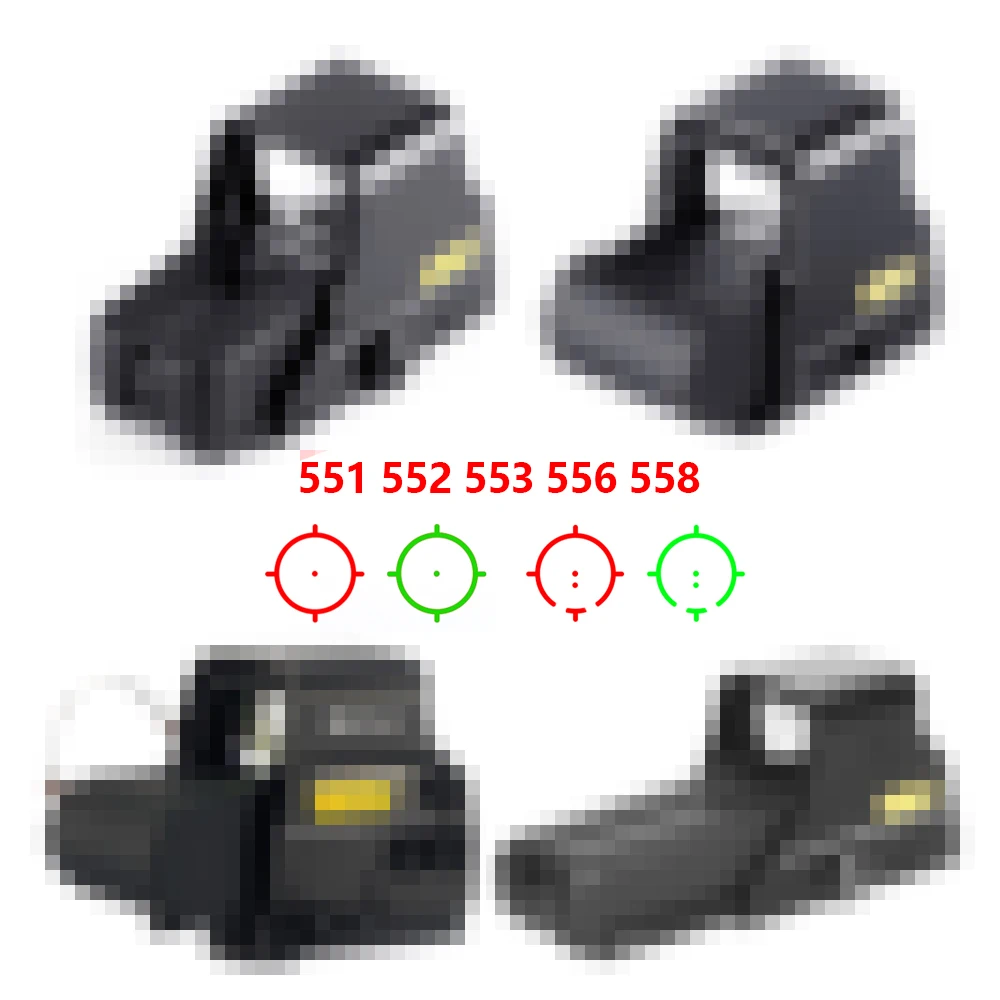 Голографическая рефлекс красная точка зрения 558 552 553 556 551 охотничий оптический