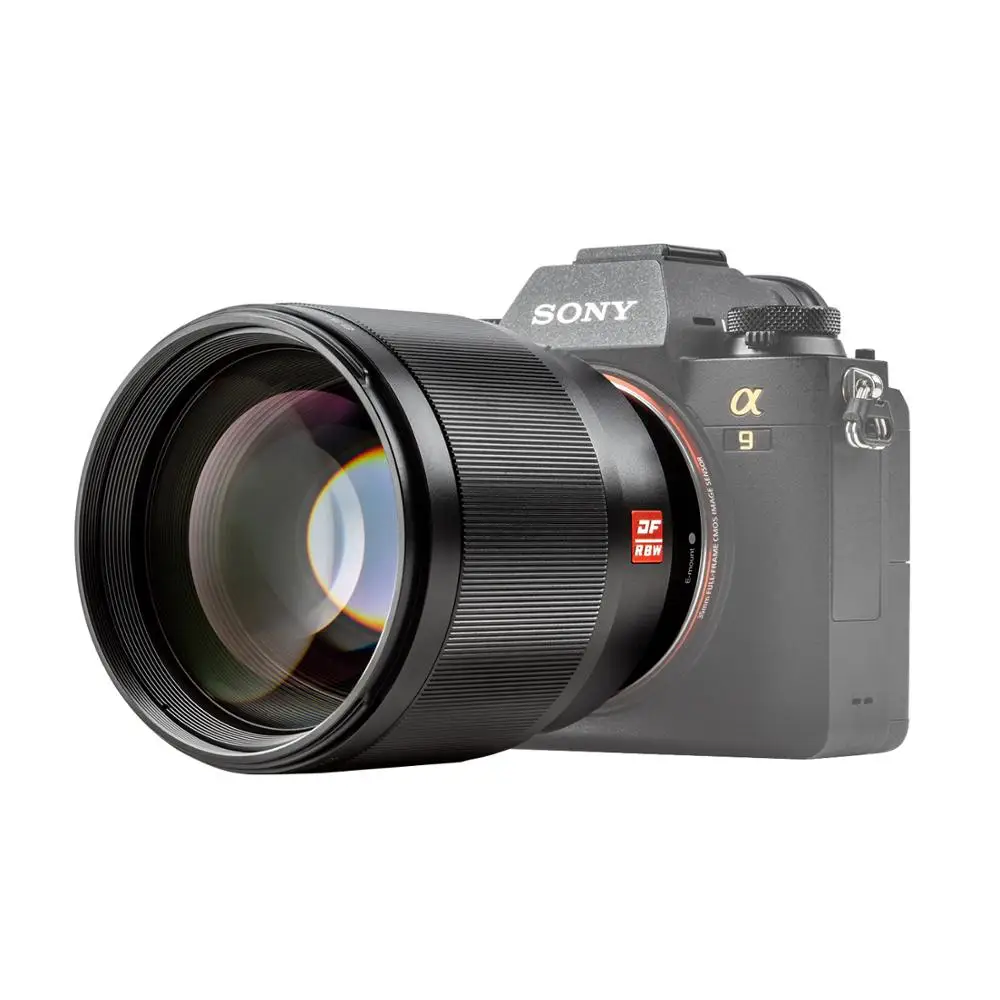 VILTROX 85 мм F1.8 II STM Полнокадровый объектив с автофокусом для Sony E Mount камера большой