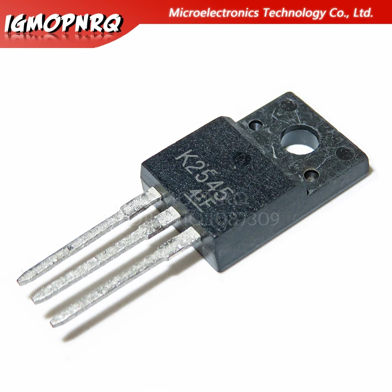 10 шт. 2SK2545 TO 220F K2545 220 TO220F 600V 6A новый оригинальный|Интегральные схемы| |