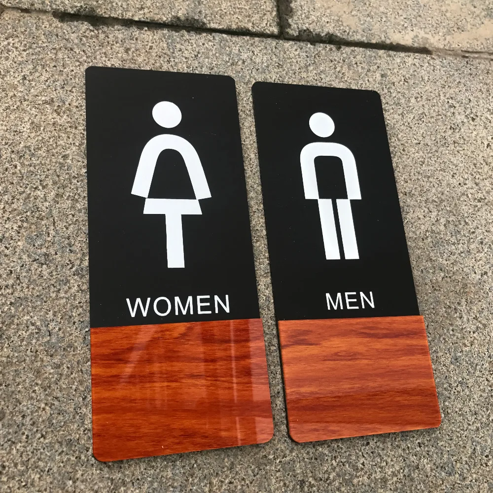 Знак уборной для мужчин и женщин. уборной|Дверные таблички| |