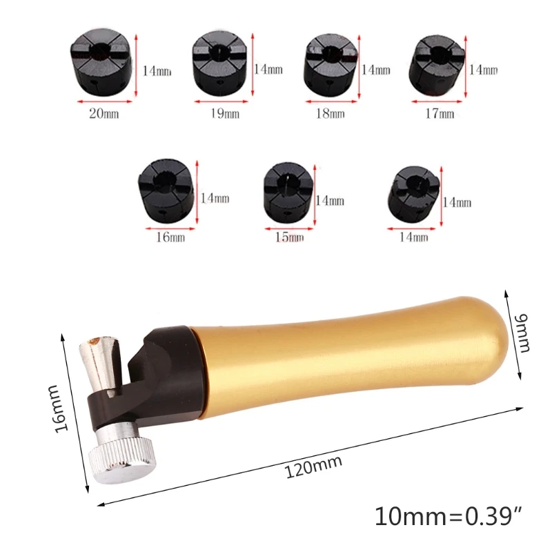 

JAVRICK Multi-Angle Ring Setter Kit Ring Setting Clamp Tool Jewelry Repair Making Stone Setting Accessories