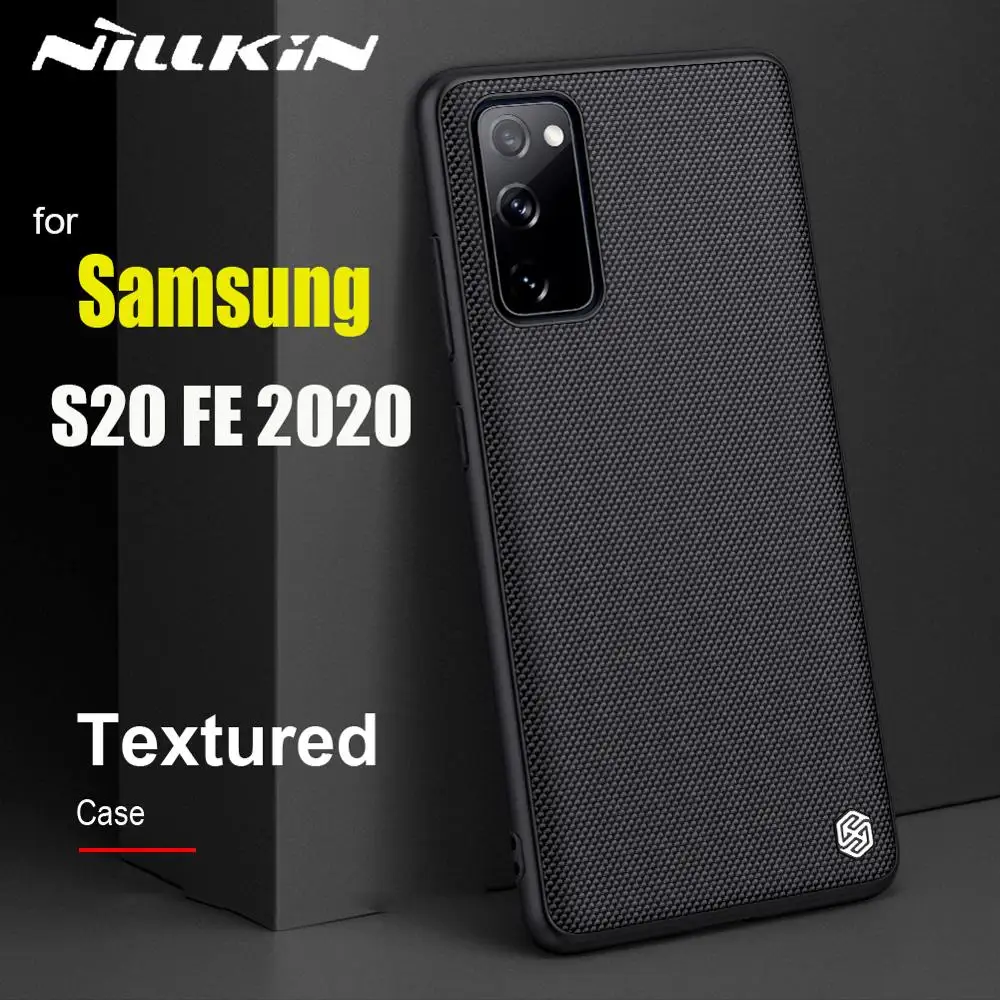 

Чехол Nillkin для Samsung Galaxy S20 FE 2020, текстурированный прочный нескользящий чехол из нейлонового волокна для Samsung S20 Fun Edtion