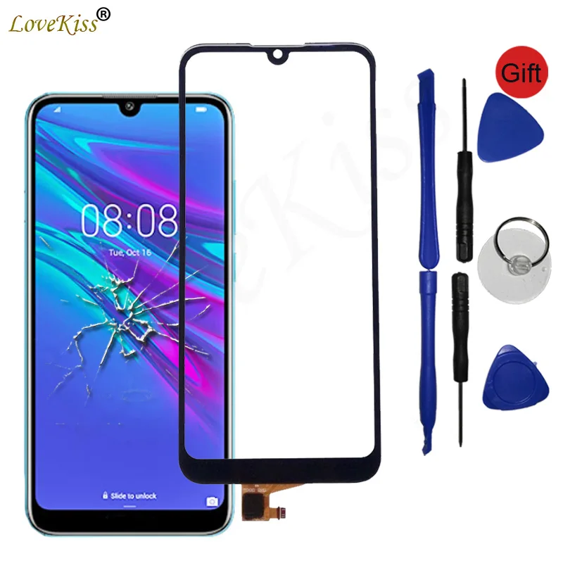 

Honor8A Front Panel For Huawei Y6 Prime 2019 Honor 8A Pro JAT-L29 Touch Screen Sensor LCD Display Digitizer Glass Cover Repair