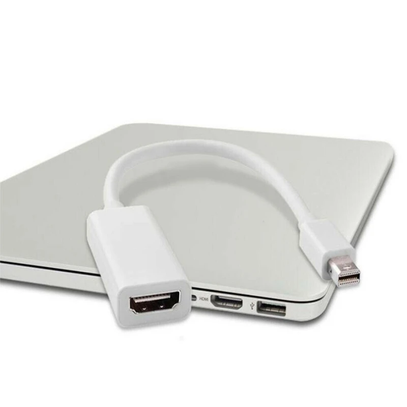 Мини-Дисплей Порт Thunderbolt Адаптер DP к HDMI кабель для Apple Macbook Pro Mac Air ноутбук |