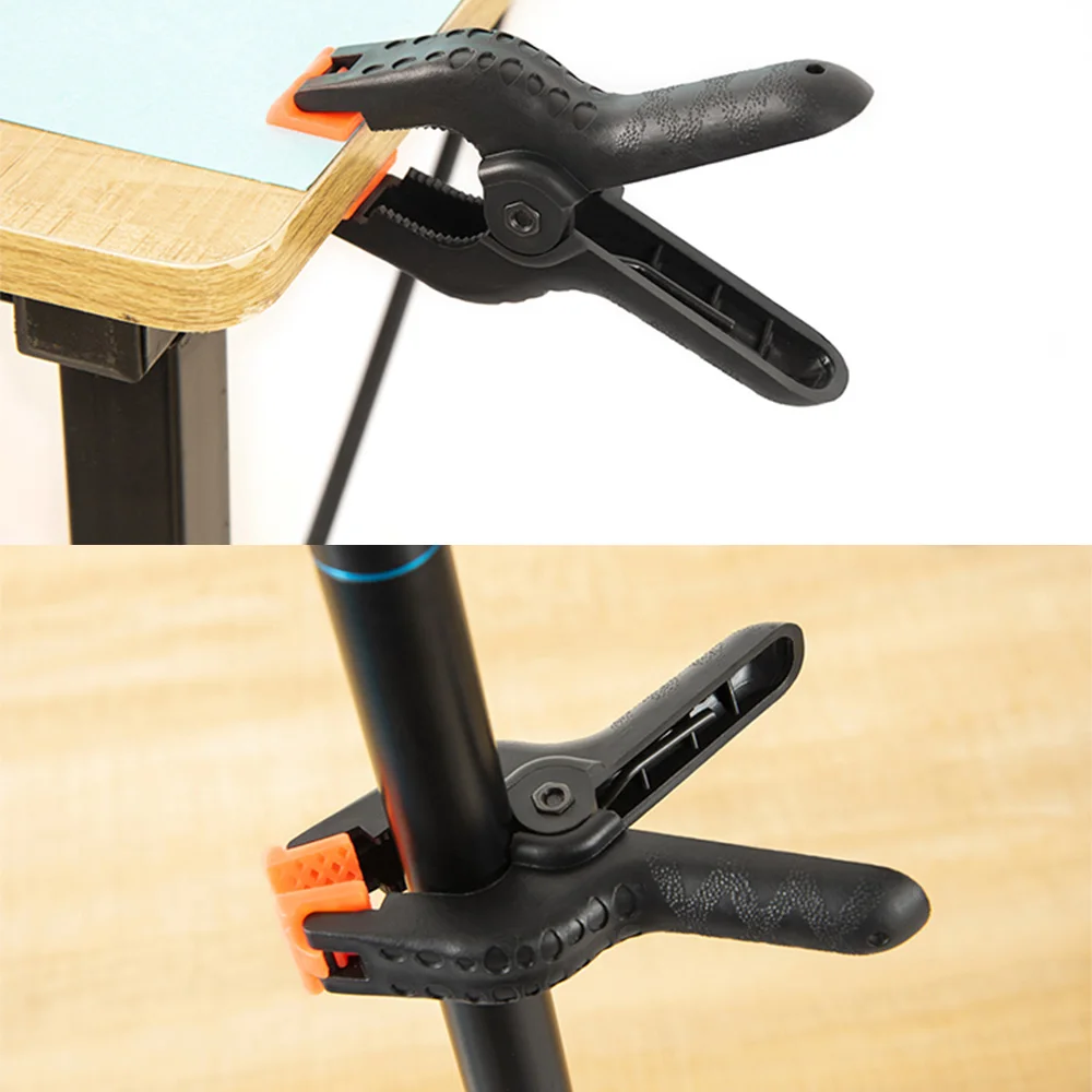 

10Pcs Woodworking Clip DIY Carpentry Quick Release Bar Clamp Practical 2/3/4 Inch Plastic Woodworking Bar Clamping Device