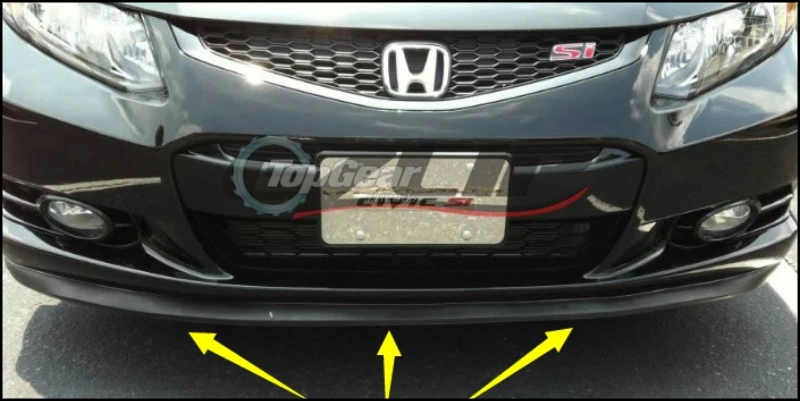 Гибридный Бампер губа/передний спойлер для тюнинга автомобиля TopGear/комплект