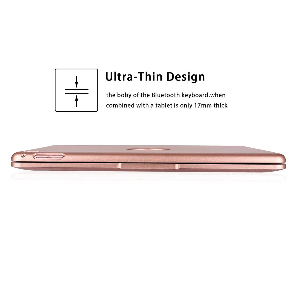 Беспроводная Bluetooth клавиатура для планшета iPad Pro ультратонкая Складная