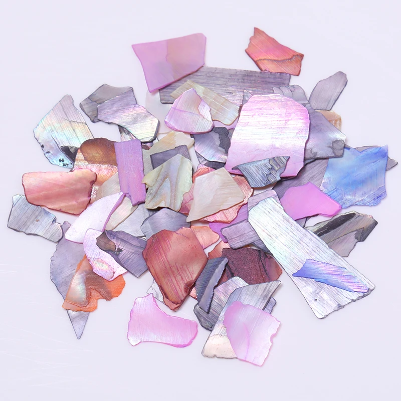 1 коробка 3D украшения для ногтей ракушки из натуральных камней|Стразы и