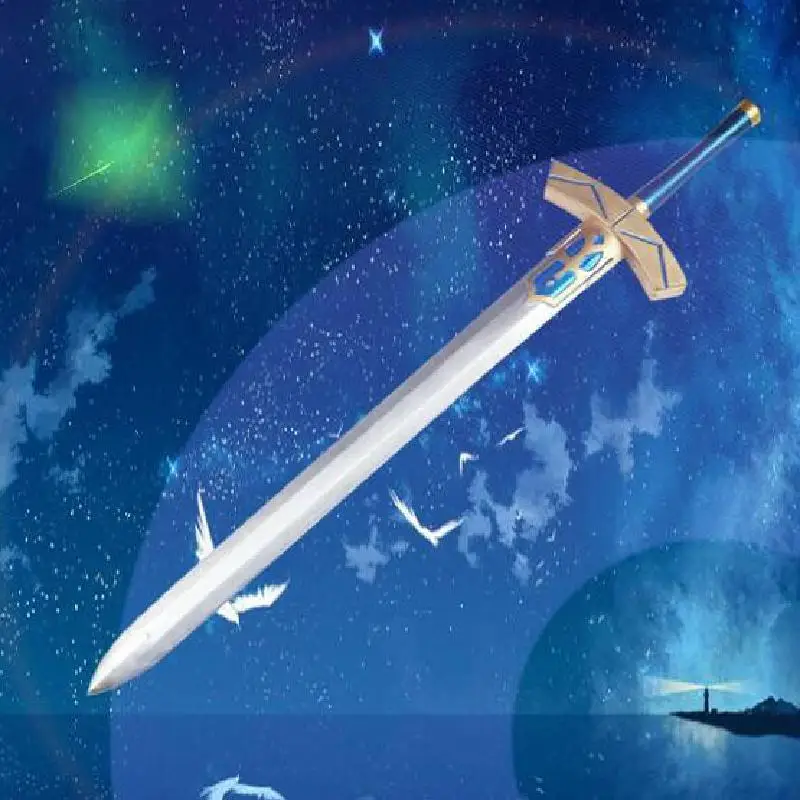 Fate Stay Night меч оружие сабель альтер Катана Аниме Косплей Excalibur игровой нож Самурай