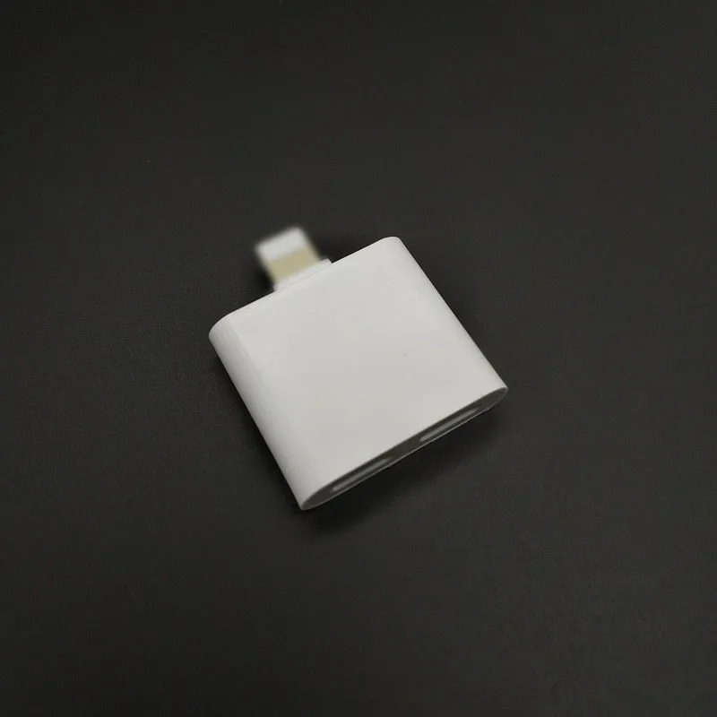 Два порта в кабель наушники зарядное устройство адаптер для IPhone XS Max X 10 XR 7 8 Plus сплиттер аудио вызов музыкальные разъемы