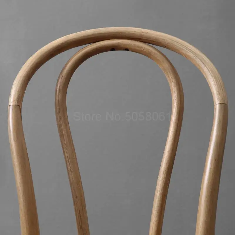 Nordic solid wood dining chair retro American casual simple restaurant hotel cafe 2 from the sale |