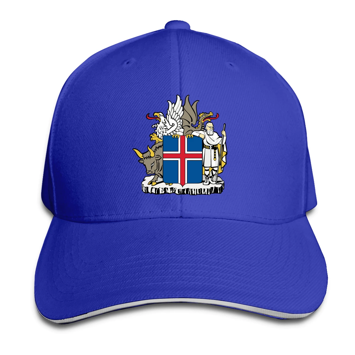 

Arms Of Iceland men's woman Fashionable breathable Dad Cap