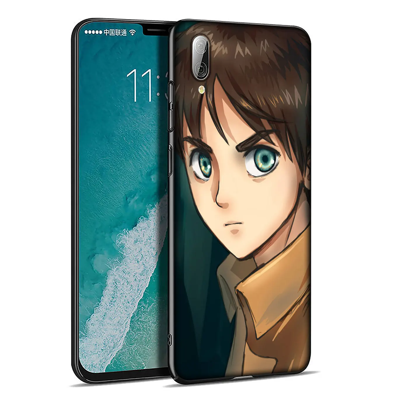 Attack on Titan Anime Eren Jaeger Soft Silicone Phone Case for Xiaomi Redmi Note 8 8T 8A 7 7A 6 6A 5 5A K30 K20 Pro GO S2 |