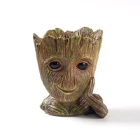 concrete silicone planter mold cartoons tree groot flowerpot mould handmade clay craft home decoration tool