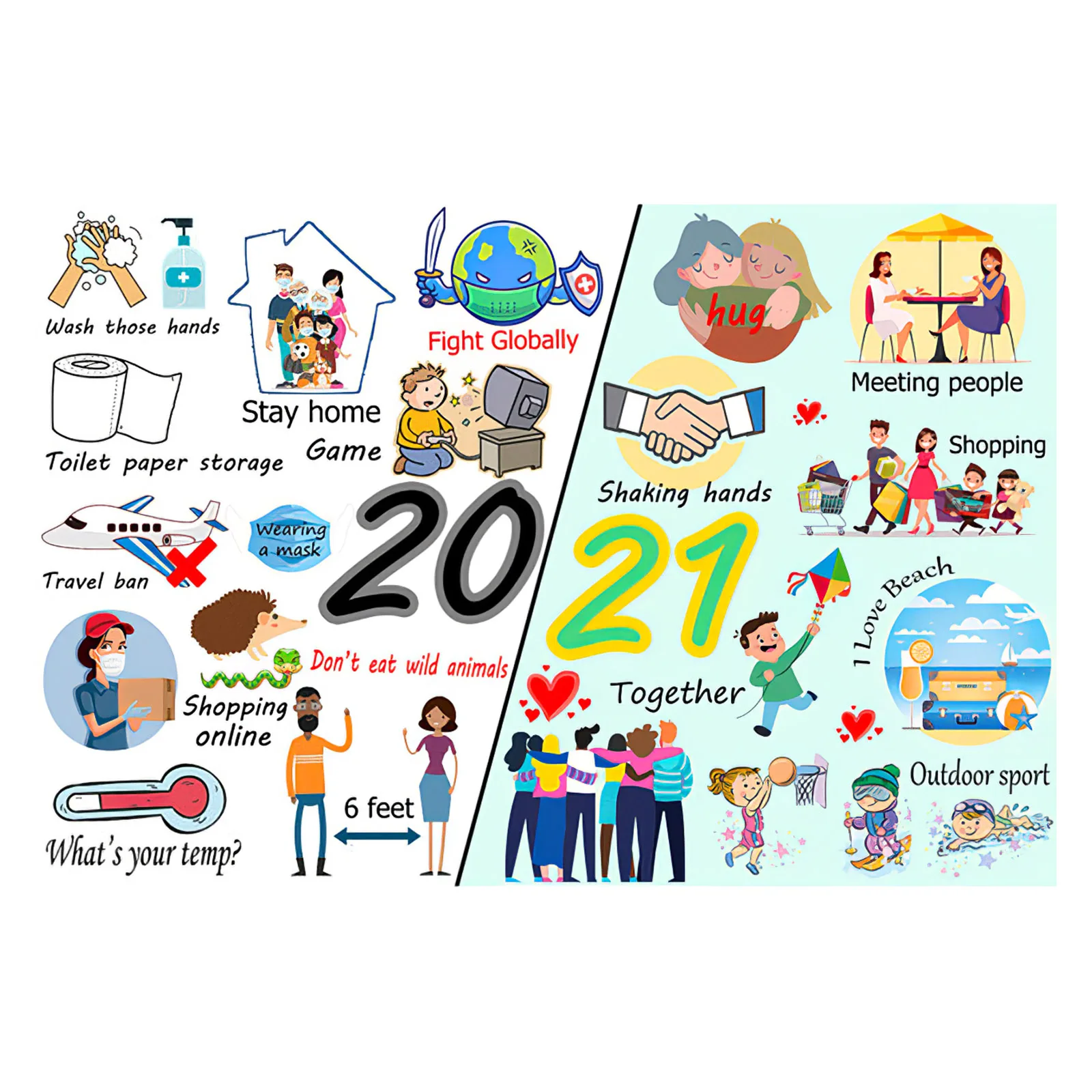 

1000pcs 2020 Annual Event Jigsaw Puzzle Children Toys Educational Puzzle Adult Kids Toy Family Gift