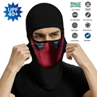 Защитная маскарилла тонкая Балаклава с петлей маска для лица летняя маска на шею снуд в стиле Дэдпул шарф бандана шарф повязка на голову в армейском стиле