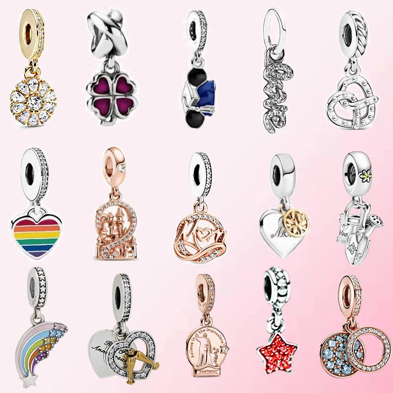 

High Quality Original 1:1 925 Sterling Silver Custom Personalized Design Charming And Fashionable DIY Pendant