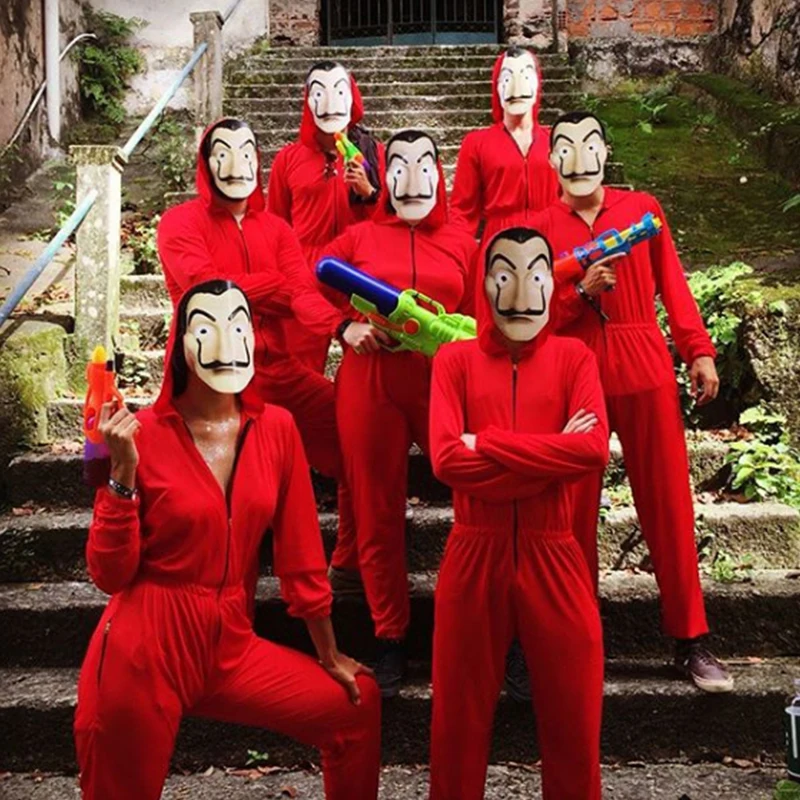 2019 новые Сальвадор Дали фильм дом Бумага La Casa De Papel Косплэй маска для вечеринок