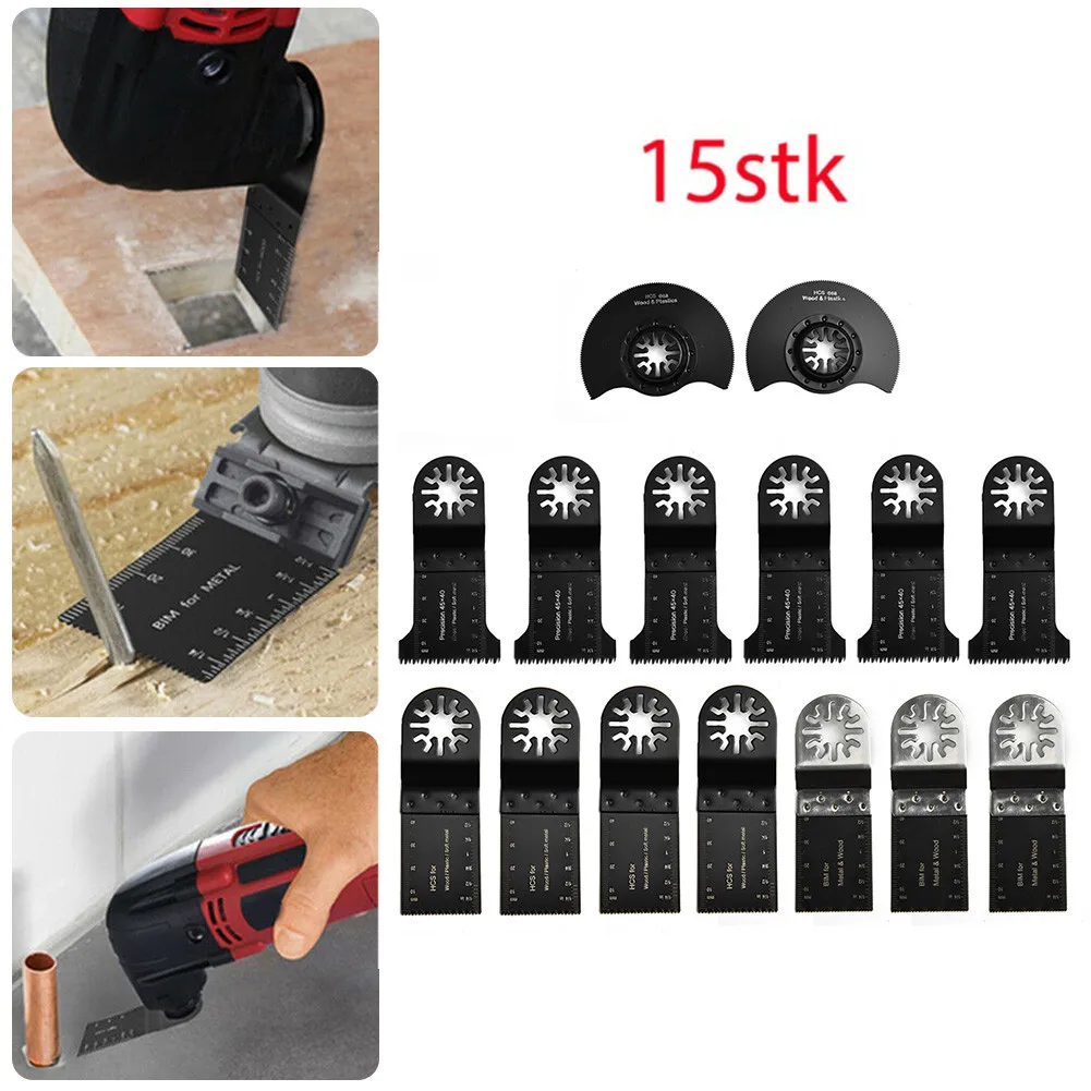 

15 предметов, многофункциональный инструмент, аксессуар для Fein BSH MKT, многофункциональный инструмент