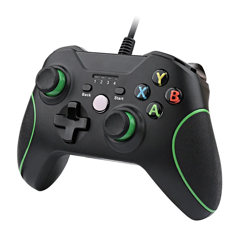 Прямая поставка USB проводной геймпад для Xbox One управление ler двойной двигатель