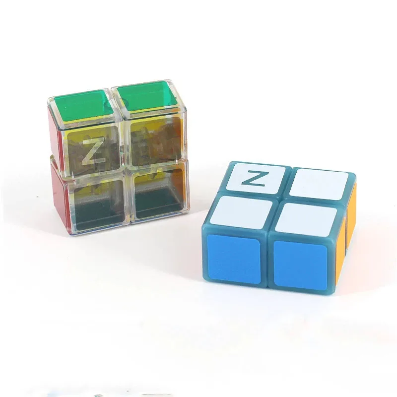 

Прозрачный магический куб ZCube 1x2x2, профессиональный развивающий нео-куб без наклеек, волшебный пазл, забавные игрушки