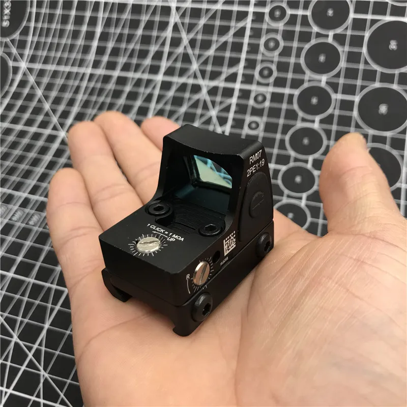 Коллиматор с красной точкой Mini RMR прицел для отражения винтовки подходит планки