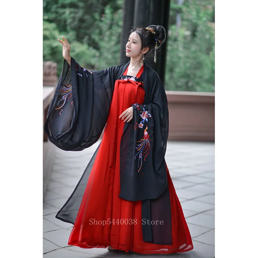

Vintage Elegant Hanfu Cardigan for Women Traditional Chinese Style Folk Dance Costume Top Fancy Blouse Floral Embroidered Coats